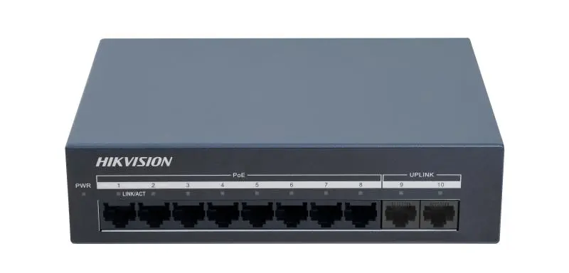 DS-XS10G-P Switch 10Port Gigabit Unmanaged POE – DS-XS10G-P - الصورة 1